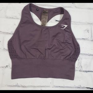 Gymshark Purple Energy Seamless Top